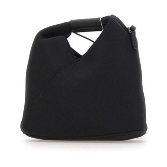 Maison Margiela Handbags, female, Black, Size: ONE SIZE Japanese Mesh Crossbody Bag