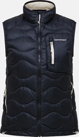 Peak Performance Womens Helium Utility Down Vest Black XS