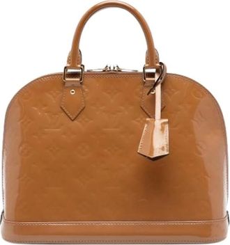 Louis Vuitton Pre-owned Handbags, female, Brown, Size: ONE SIZE Pre-owned Alma PM Handbag