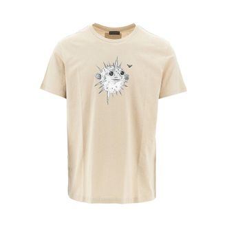 Emporio Armani Sea Animals print Swimwear T-shirt Man XXL