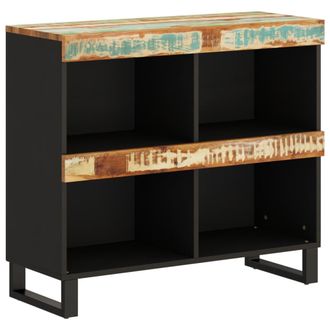 vidaXL Armario Auxiliar Madera Maciza Reciclada 85x33x75 Cm Vidaxl