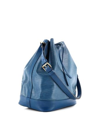 Louis Vuitton Noe Handbag Epi Leather Large bucket bag - Blue