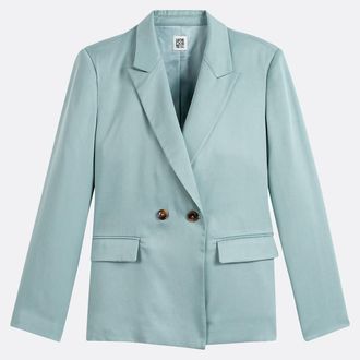 La Redoute Collections Gekruist jasje in lyocell, losse pasvorm