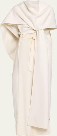 Balenciaga Cashmere Scarf Coat