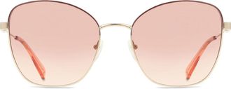 Longchamp LO164S 727 Womens Sunglasses Gold Size 57