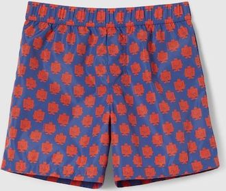 Gucci Kids - Printed Nylon Swim Shorts, Size 10 years, Blue, Ready-to-wear