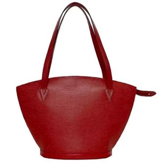 Louis Vuitton Pre-owned Shoulder Bags, female, Red, Size: ONE SIZE Pre-owned Leather louis-vuitton-bags