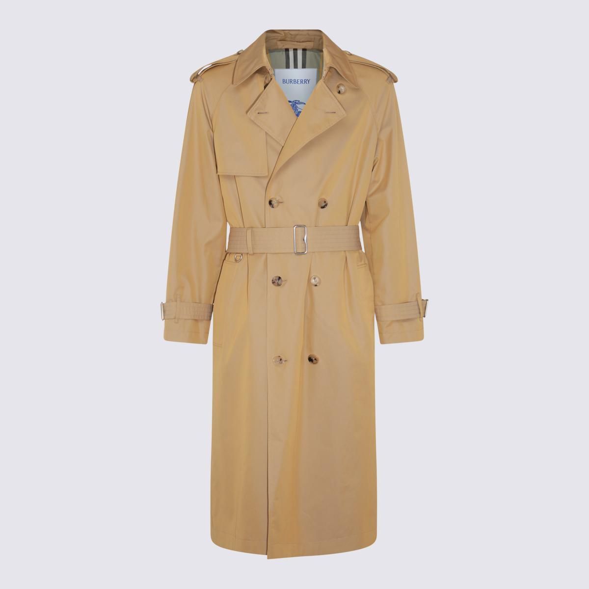 Burberry Beige Cotton Trench Coat from $1,389.00 - on Stylight