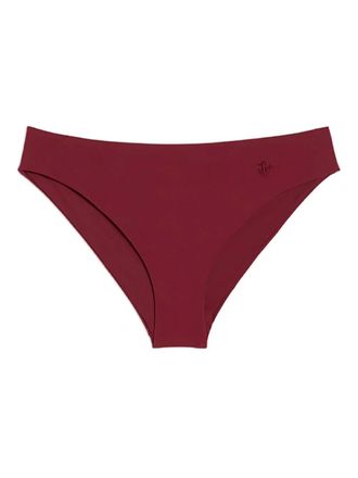 Jil Sander jersey bikini slips - women - Polyamide/Spandex/Elastane - S - Red