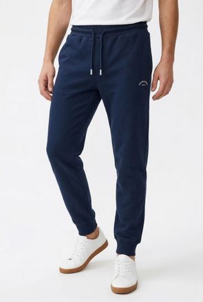 Jack & Jones Sweathose JACK & JONES JPSTGORDON COLLEGE SWEAT PANTS, Herren, Gr. XS, N-Gr, navy blazer, Web, Obermaterial: 80% Baumwolle, 20% Polyester, unifarben, 