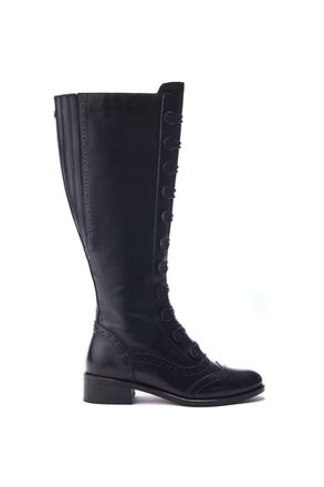 Moda in Pelle Moda in Pelle Womens Sherice Black Boots Leather - Size EU 36