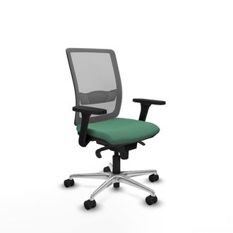 Piqueras y Crespo Silla De Oficina Piqueras Y Crespo Haches Negro Ergon&oacute;mica Ajustable