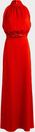 Silvia Tcherassi Damara Belted Maxi Dress