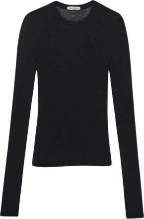 J.W.Anderson Modal LS Crewneck - Dames - Longsleeves - Zwart - M - Tops