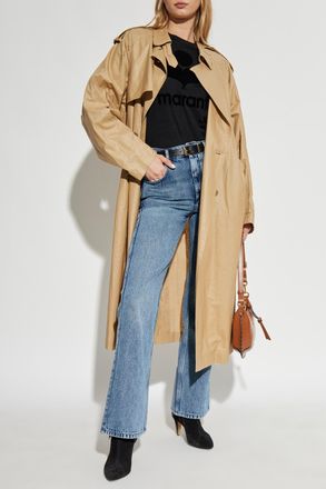 Isabel Marant T-shirt Zewel, Womens, Black