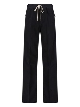 Rick Owens Pantaloni Dritti In Cotone