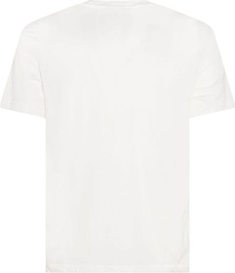 Tom Ford Mens Crewneck T-Shirt White Lyocell T-Shirts And Polos