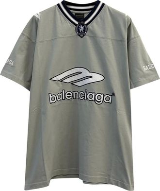 Balenciaga 3B Football T-shirt - Grey