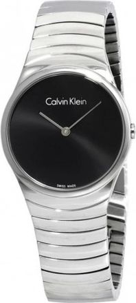 Calvin Klein Whirl Quartz Horloge - Dames - Horloges - Grijs - ONE Size - Accessoires