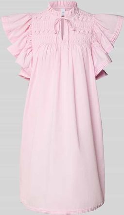 Vero Moda Minikleid mit Schmetterlings&auml;rmeln Modell LURA in Pink, Gr&ouml;&szlig;e 34