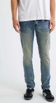 Billionaire Boys Club BB Trek Slim Fit Distressed Jeans in Mars at Nordstrom Rack, Size 32