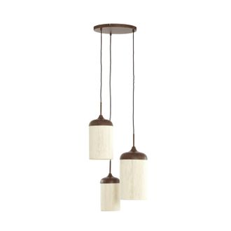 Light & Living Light & Living - L&aacute;mpara Colgante - Danialo - Beige Crema - Metal