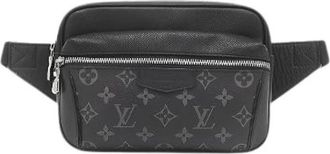 Louis Vuitton Pre-owned Outdoor Belt Bag - Heren - Vintage Heuptassen - Zwart - ONE Size - Vintage