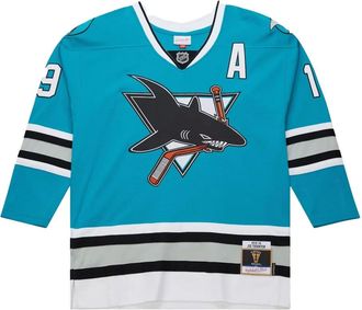 Mitchell & Ness x NHL T-shirt San Jose Sharks 2015-16 Joe Thornton - Blu