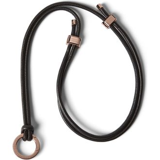 Brunello Cucinelli Glasses cord with monili in Brown at Nordstrom