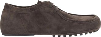 Tod's Su&egrave;de Loafers - Heren - Veterschoenen - Bruin - 44 EU - Su&egrave;de - Schoenen