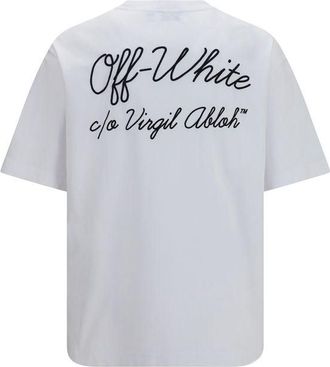 Off-white Script Logo T-Shirt - White