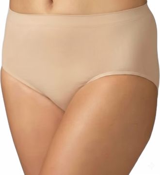 Rhonda Shear Ahh High Cut Brief Panty In Nude