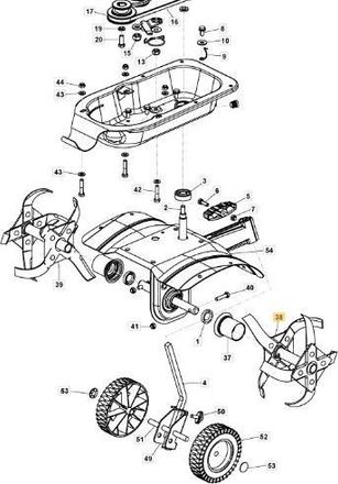 STIGA Sports Conjunto De Rotor-sx Original Stiga - 1483-2054-01