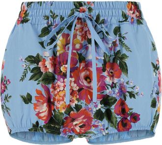 Dolce & Gabbana Printed Poplin Shorts