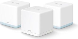 OEM TP-Link Mesh Dual-Band AC1200Mbps 2 Porte Ethernet Gigabit Modalit&agrave; Router e Access Point 3 Pezzi con Copertura fino a 320 Halo H32G(3-Pack)