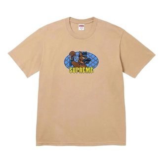 SUPREME SS26 Leash T-Shirt Khaki SUP-SS26-359-KHK