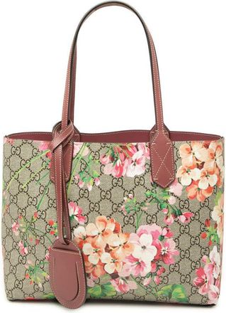 Gucci Pre-owned Gucci Small GG Supreme Blooms Reversible Tote Ladies Y7FBRNHVQFOEPOXT