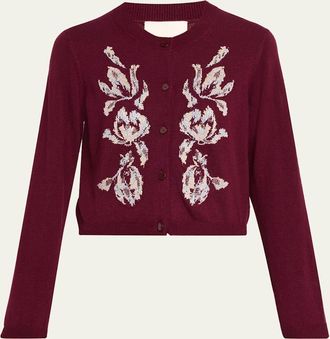 Cinq &agrave; Sept Isolde Embellished Cardigan