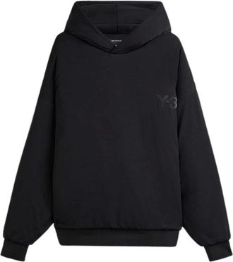 Yohji Yamamoto Hoodies & sweatvesten, Heren, Zwart, L, Hoodies
