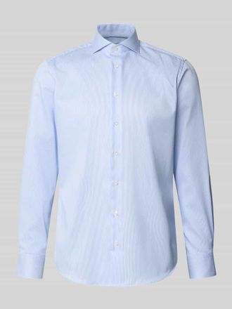 Christian Berg Regular Fit Business-Hemd mit Haifischkragen in Bleu, Gr&ouml;&szlig;e 39/40