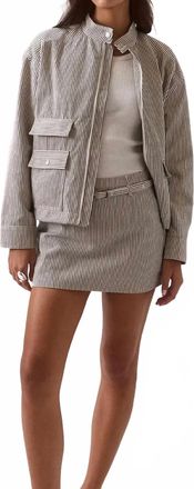Sovere Maven Zip Up Jacket In Grey