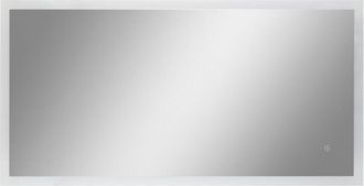 Paco Home Paco Home - Espejo Espejo Maquillaje Con Iluminación Baño Iluminación Indirecta Tipo 2, Rectangular (120x60 cm)