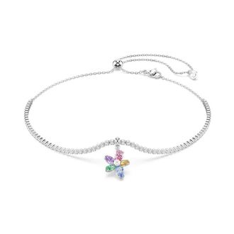 Swarovski Ariana Grande Flower Choker - Dames - Kettingen - Veelkleurig - ONE Size - Accessoires