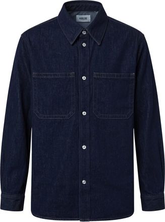 A Gold E Camisa Craven - Shirts - Hombre - Azul - XL