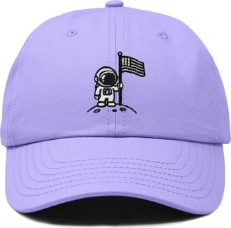 Dalix Moon Mission Dad Cap in Lavender at Nordstrom