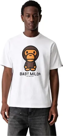 A Bathing Ape Magliette Baby Milo - - Tops - Uomo - Bianco - 2XL