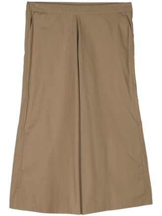 Roberto Collina high-waist palazzo trousers - Brown