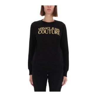 Versace Jeans Couture Hoodies & sweatvesten, Dames, Zwart, M, Cardigans