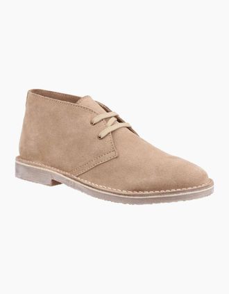 Hush Puppies Mens Samuel Mens Desert Boots - Tan - Size: 12