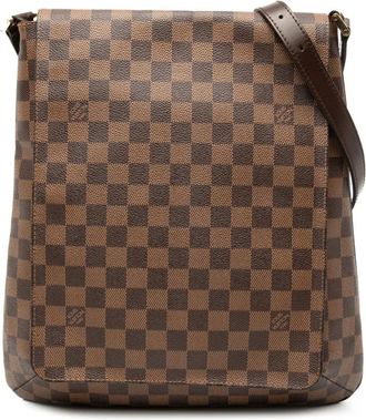 Louis Vuitton Pre-owned Cross Body Bags, female, Brown, Size: ONE SIZE Pre-owned Leather Crossbody Bag